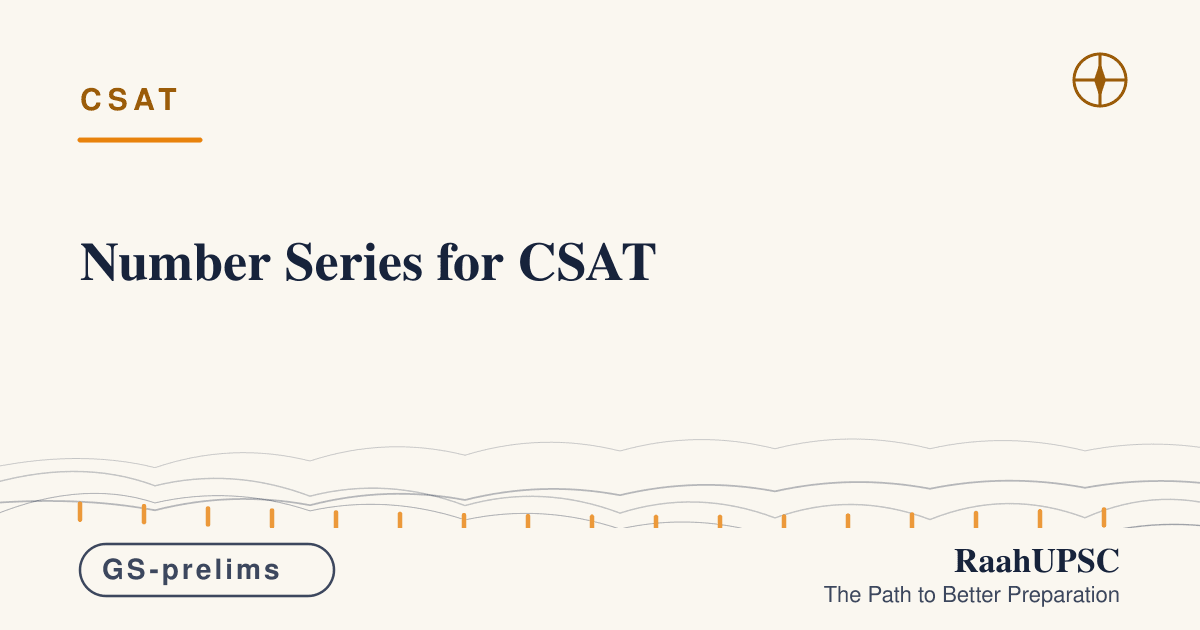 Number Series for CSAT