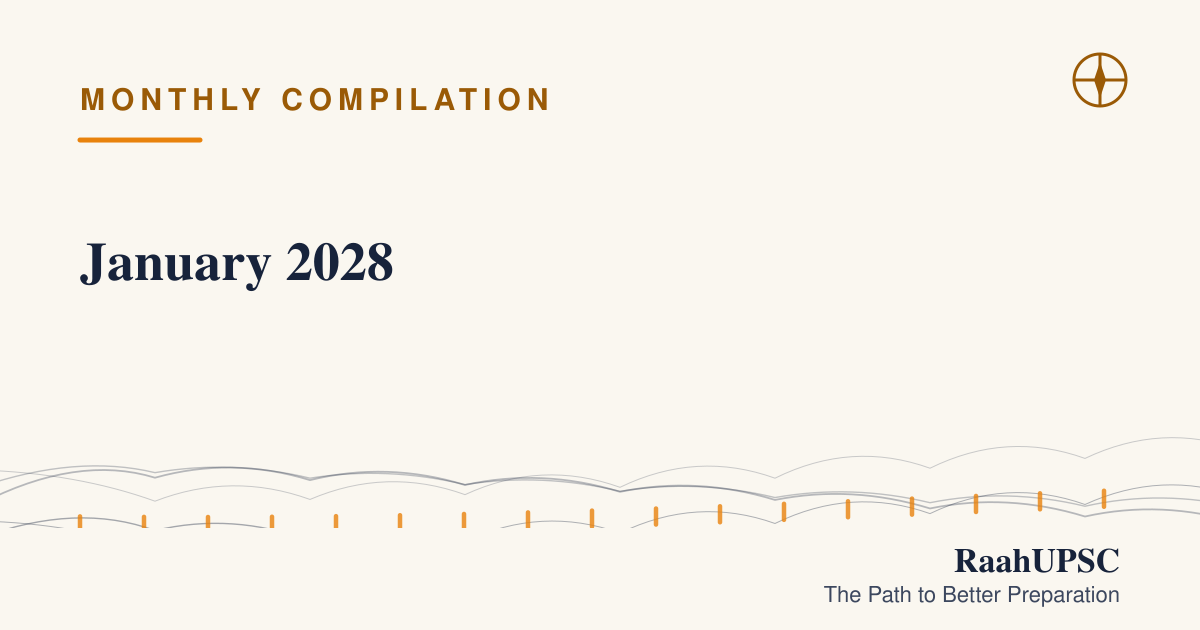 January 2028 | UPSC Current Affairs